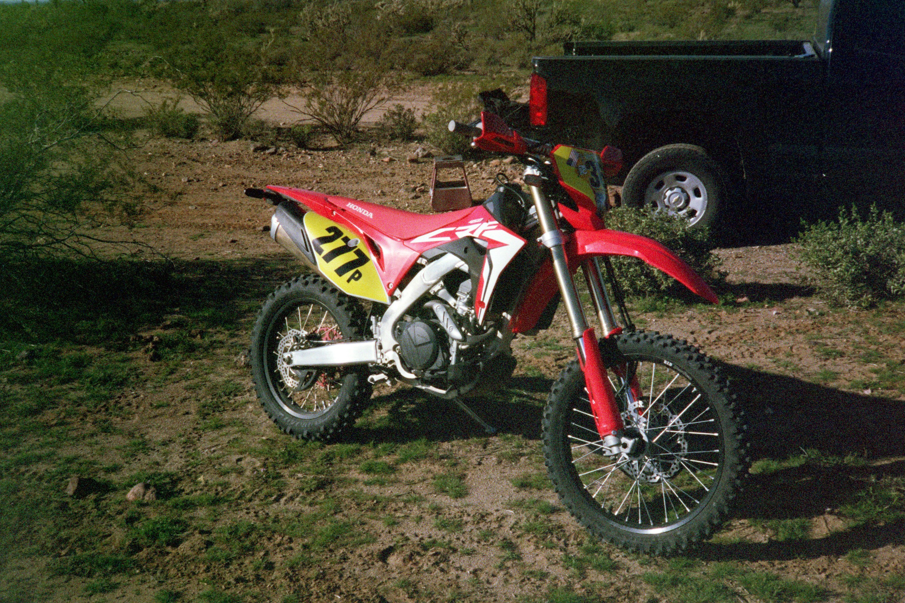 crf450l on 35mm